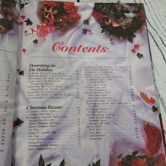 Christmas with‎ Southern Living 1990 Book - Picture 2 of 8